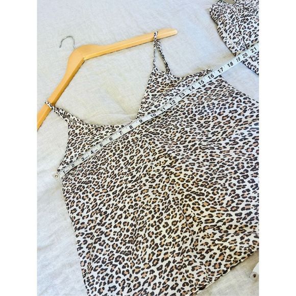 Aerie Casual lounge set in matching leopard print both pc are size S - Picture 3 of 14